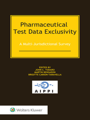 cover image of Pharmaceutical Test Data Exclusivity